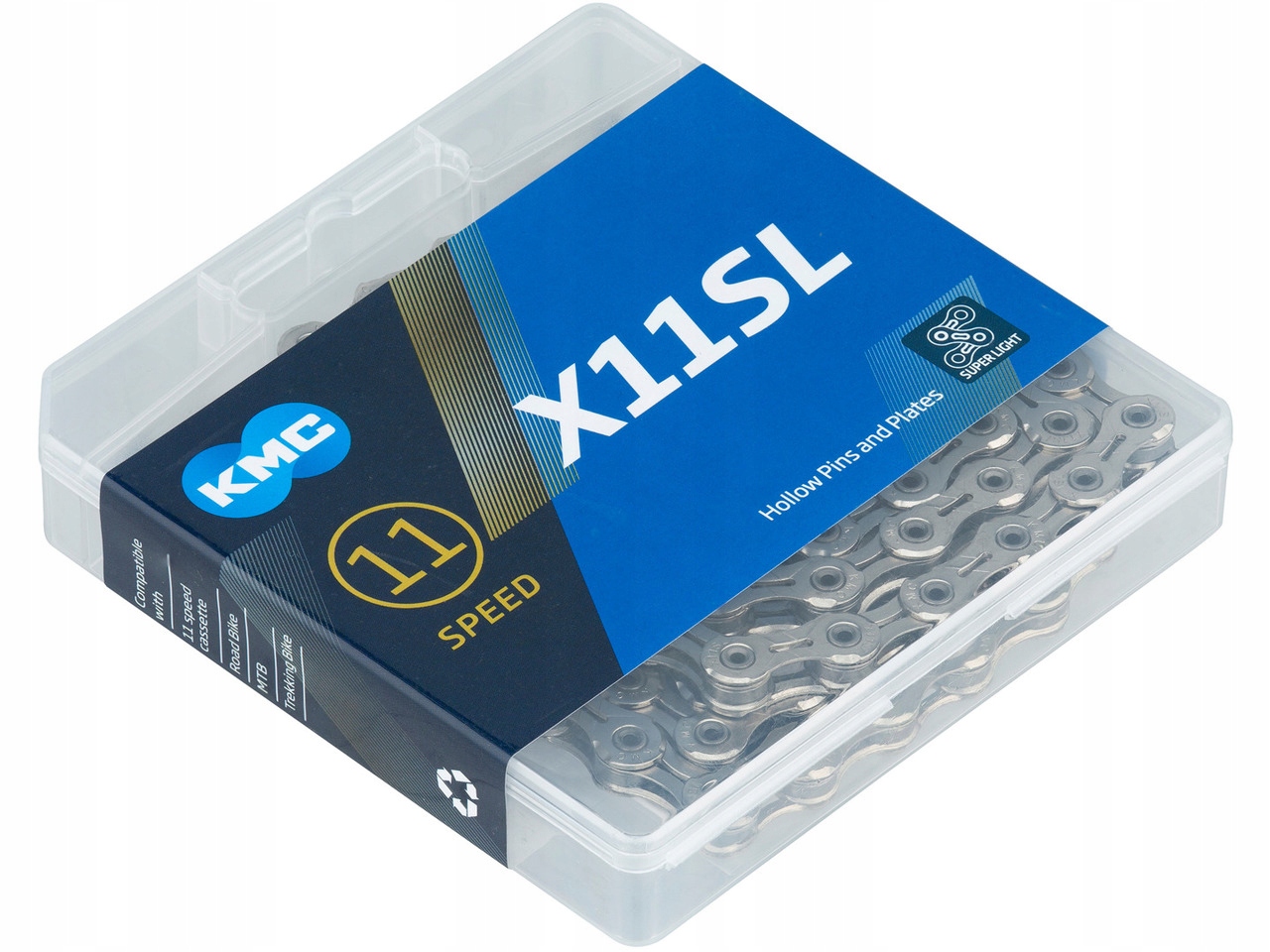 Kmc X11SL SuperLight x118 Řetěz 11s spojka