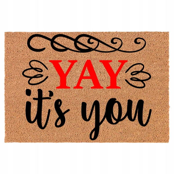 Rohožka pod dveře do domu Zábavné Vzory 60x90