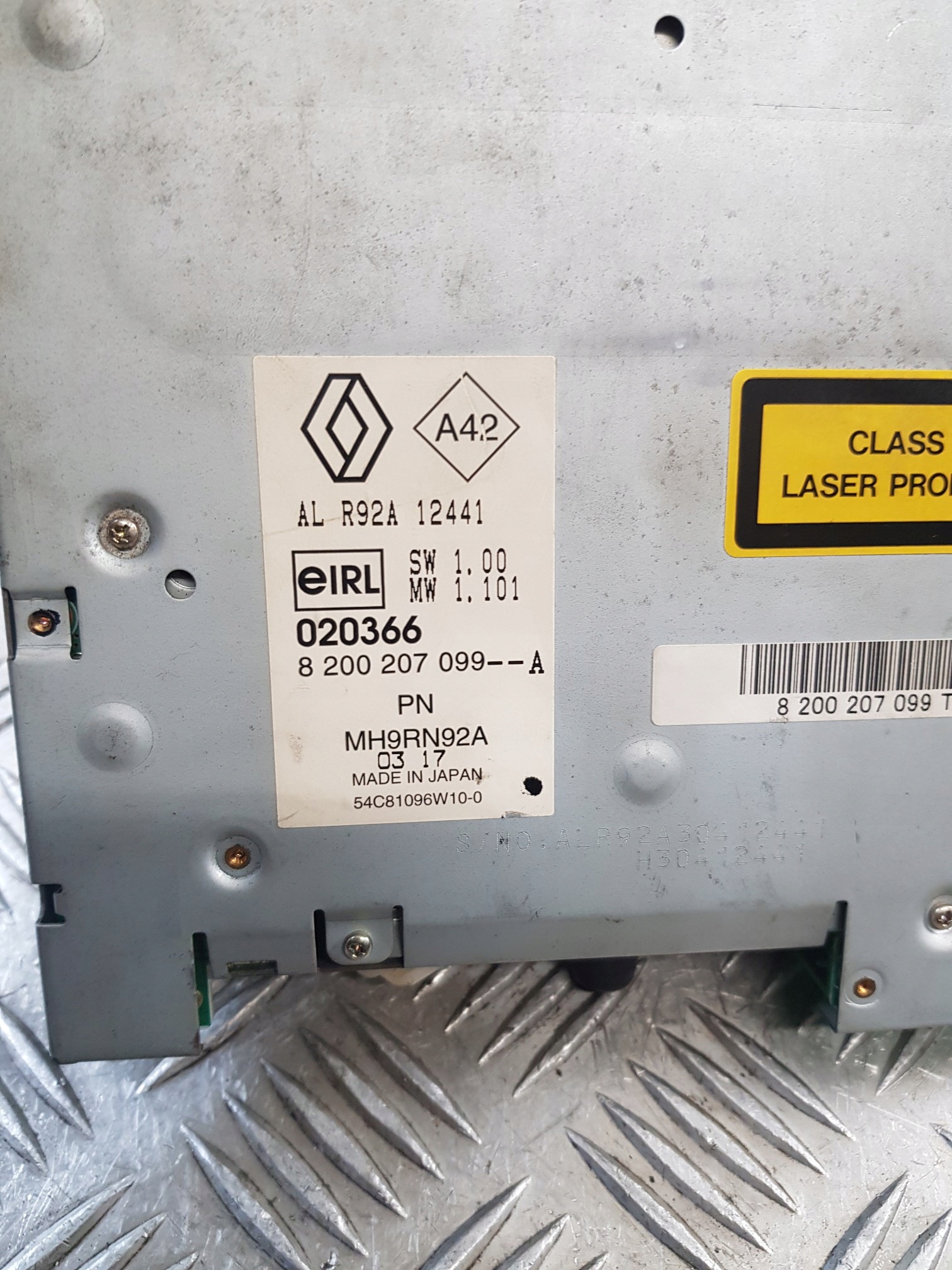 RADIO 8200207099A RENAULT ESPACE IV