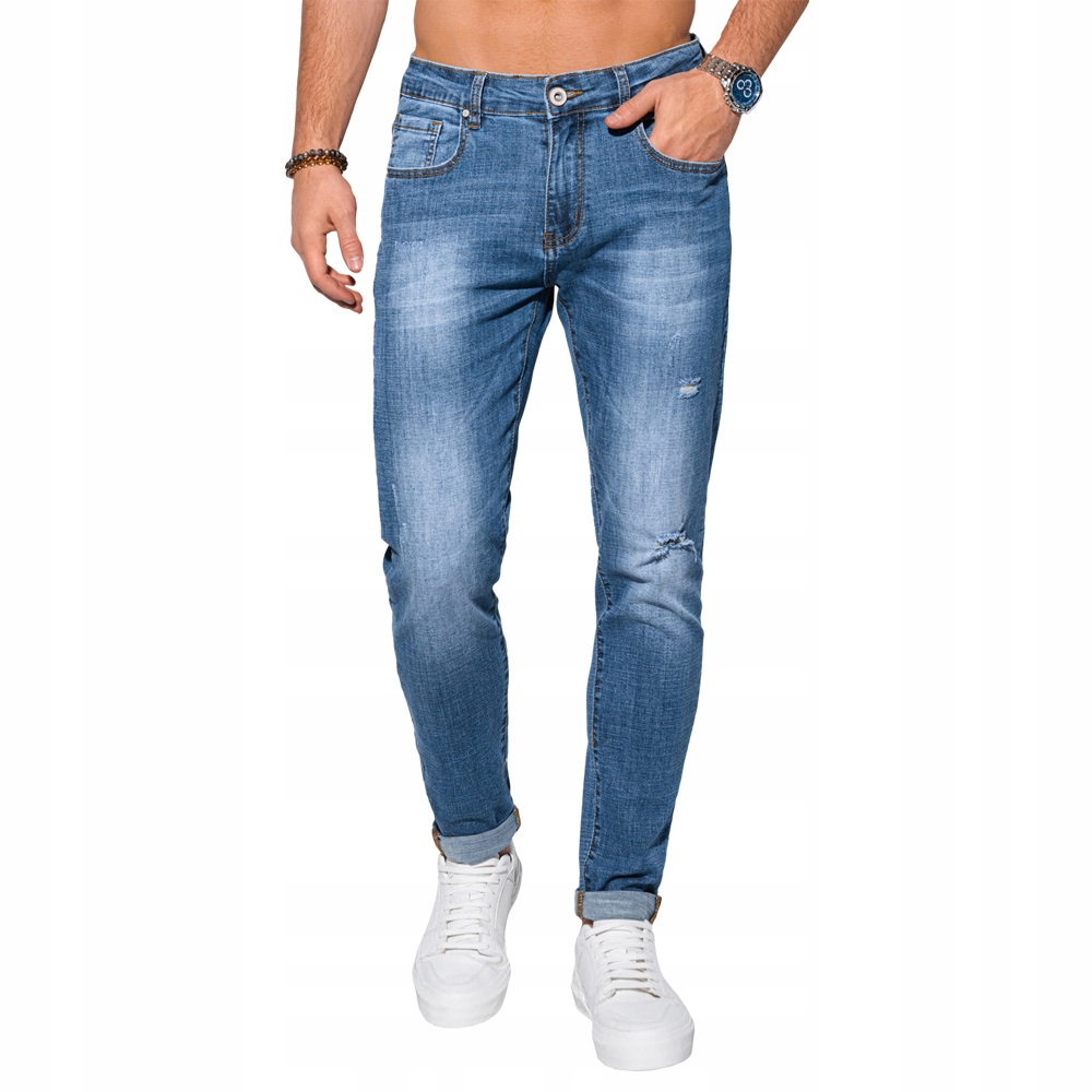 

Spodnie męskie jeansowe 1141P niebieskie 28
