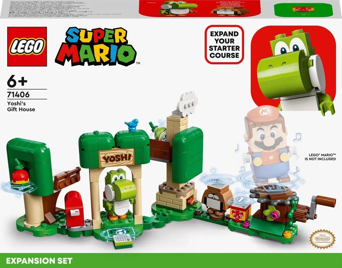 LEGO Mario Dom Prezentów Yoshiego Zestaw 71406 Marka LEGO