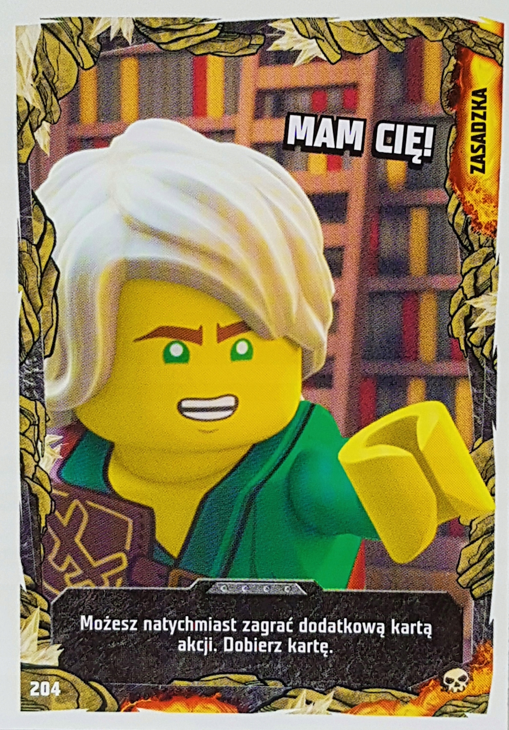 Lego Ninjago Karta Seria 6 nr 204