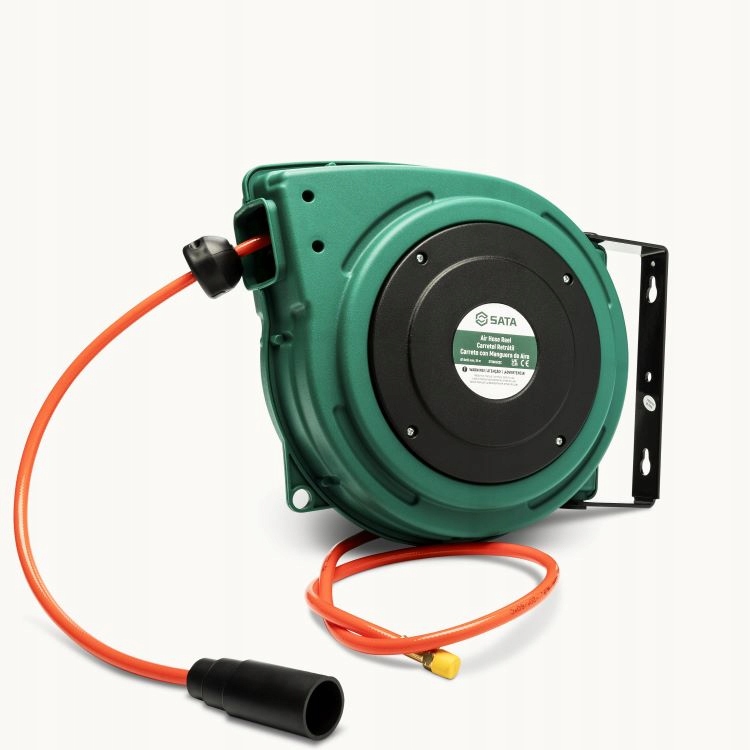 Pneumatická Hadica S Navíjačom 6MM 15m Sata