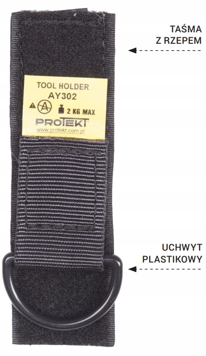 TAŚMOWY UCHWYT NARZĘDZIOWY AY 302 Marka inna