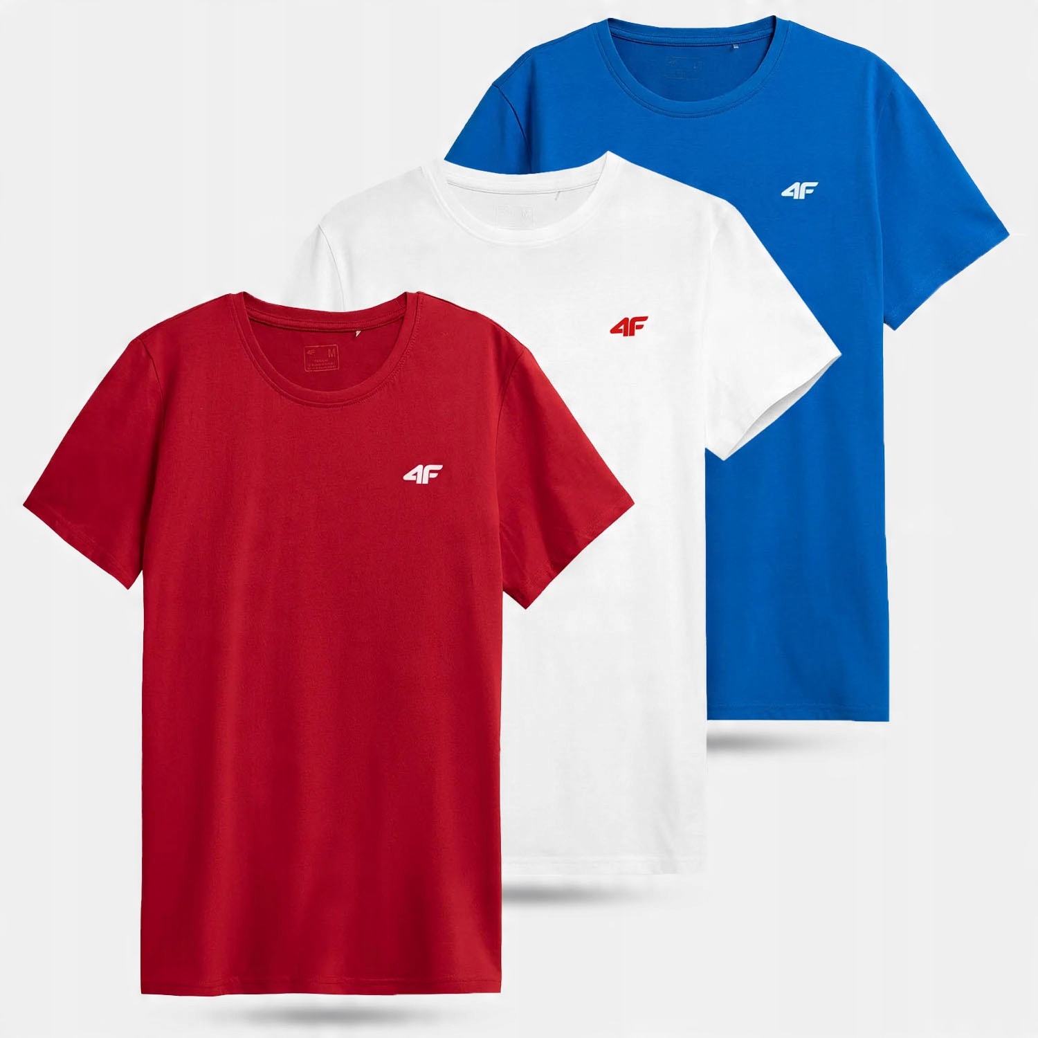 

Koszulka Męska 4F T-shirt 3PAK Zestaw Limitowana