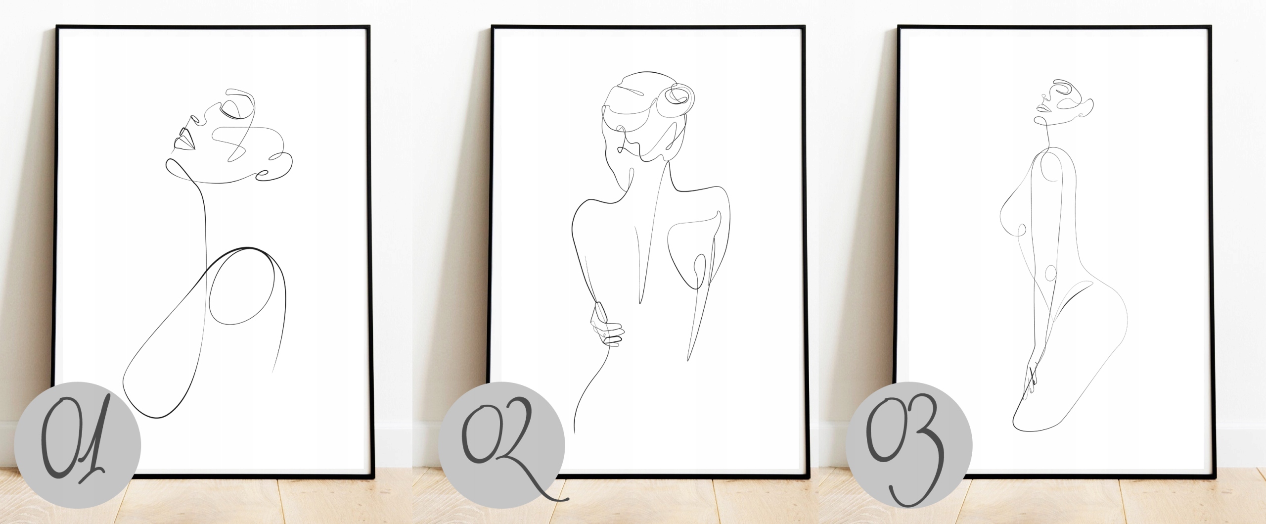 OBRAZ PLAKAT LINIE JEDNA LINIA KOBIETA02 MIŁOŚĆ A3 30,00 x 40,00 cm Szerokość produktu 30 cm