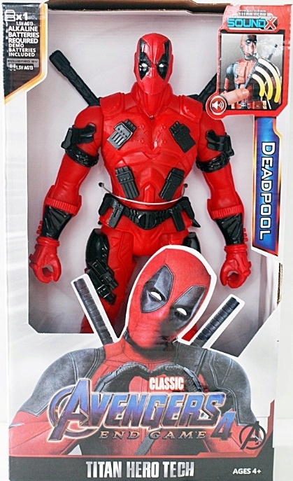 

Duża Figurka Deadpool 30 CM z Dźwiękiem Avengers