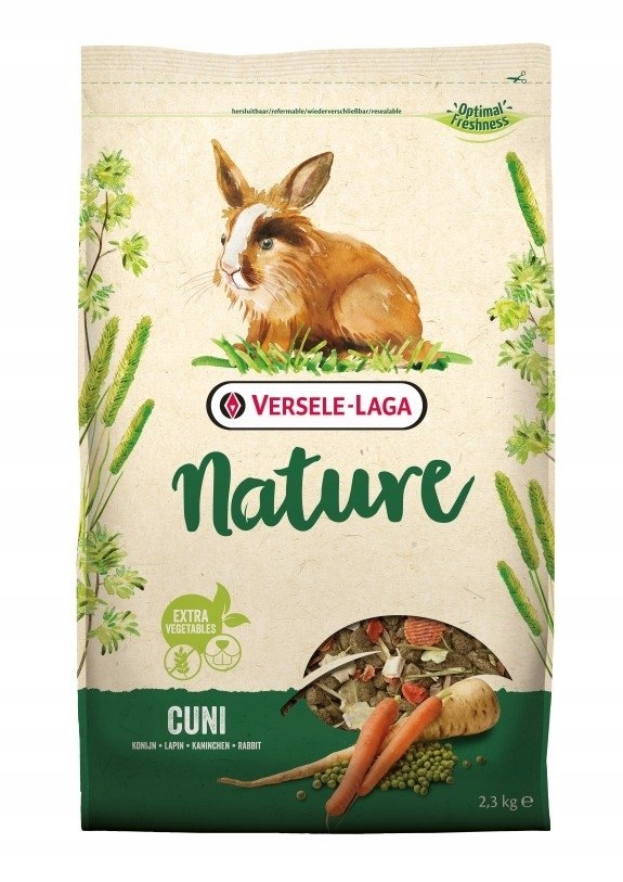 Levně Versele-Laga Cuni Nature 2,3 kg