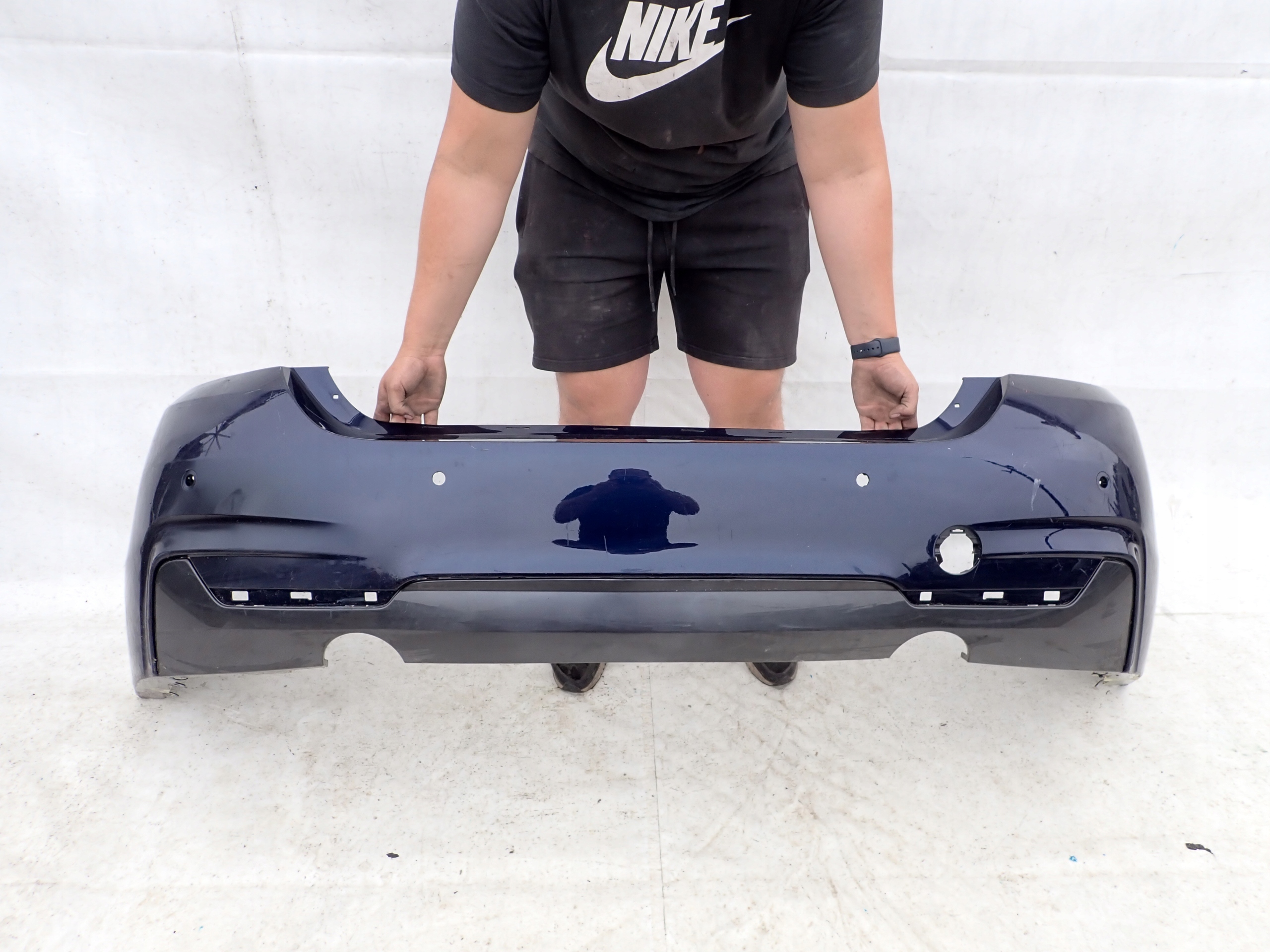 BMW 4 F32 m-packet 13- bumper rear part rear 4PDC