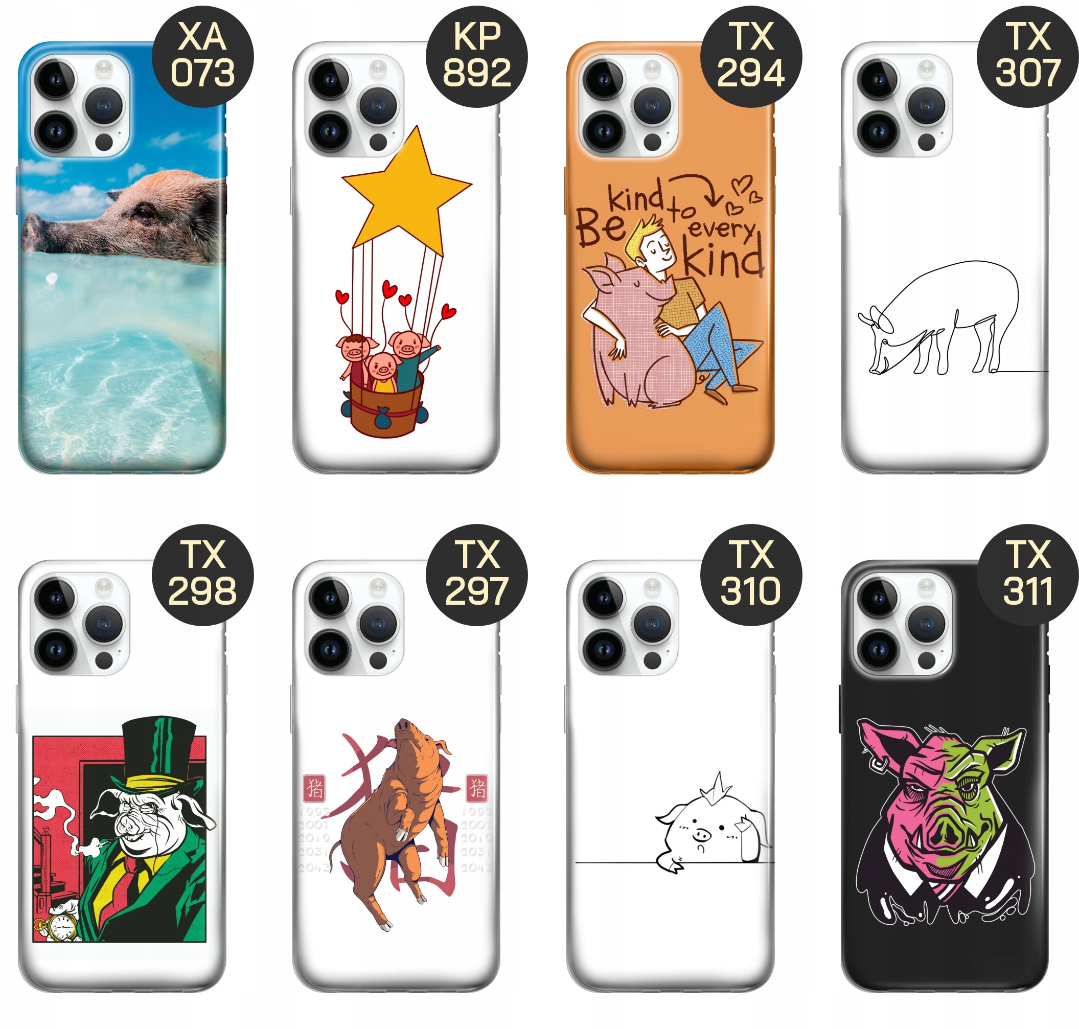 ETUI DO IPHONE 14 PRO MAX WZORY ŚWINKA PEPPA BAJKA OBUDOWA POKROWIEC CASE Marka Hello Case