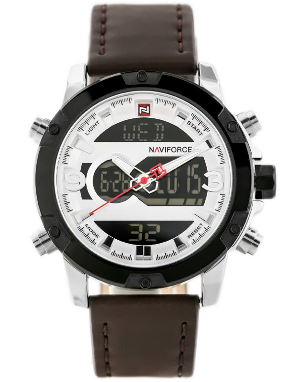 

Zegarek Męski Naviforce - NF9097 (zn043a) - brown/