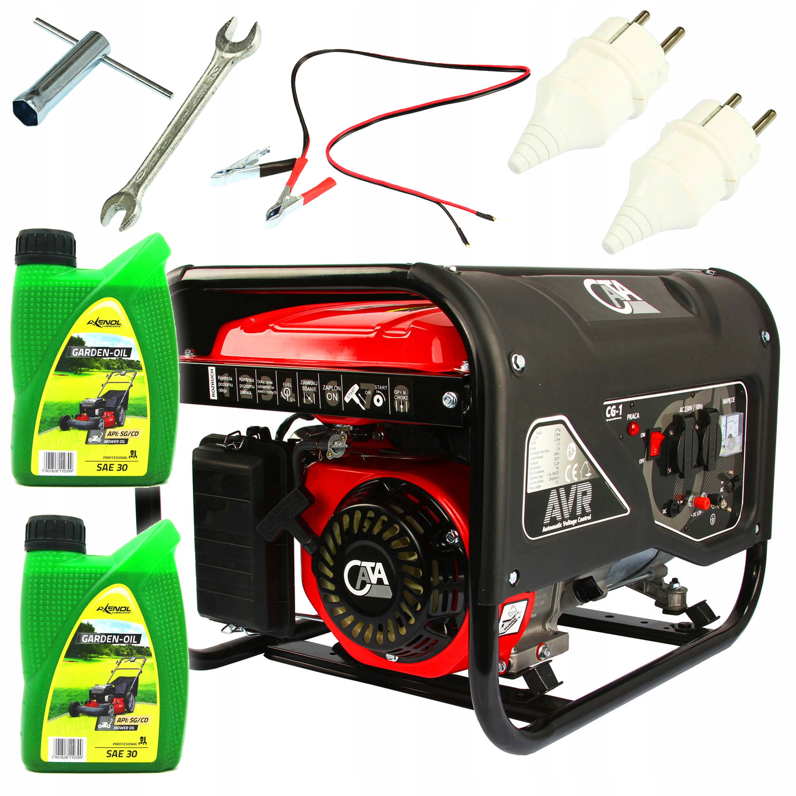 Agregat Prądotwórczy Prądu 3000W 230V 2 oleje