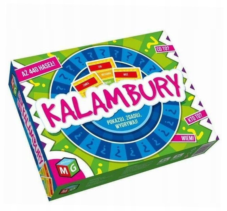 Gra planszowa rodzinna Kalambury Multigra