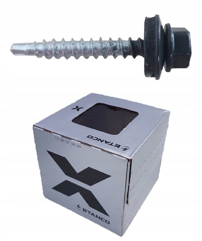 

Wkręty Farmerskie Farmery 60mm RAL7016 Grafit