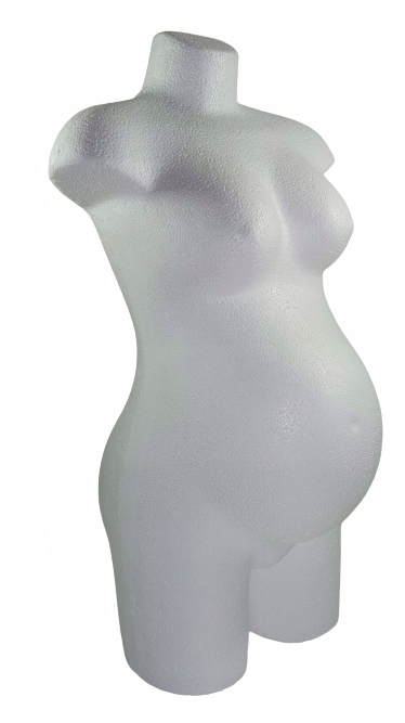 

Manekin ciążowy styropianowy korpus , popiersie