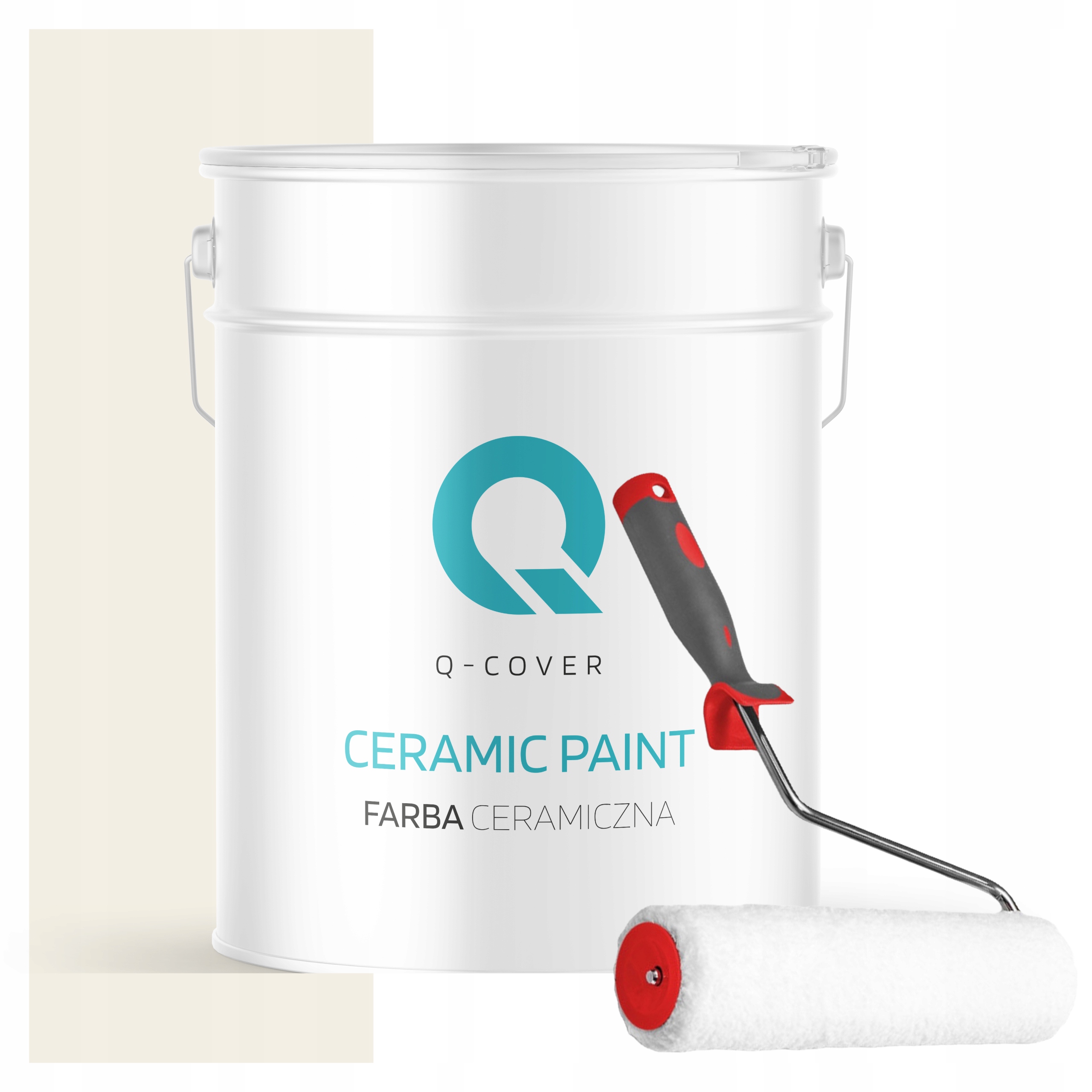Keramická Farba Na Stenu Hlboká Matná 10 L Biela Béžová Farba H3884 Valček