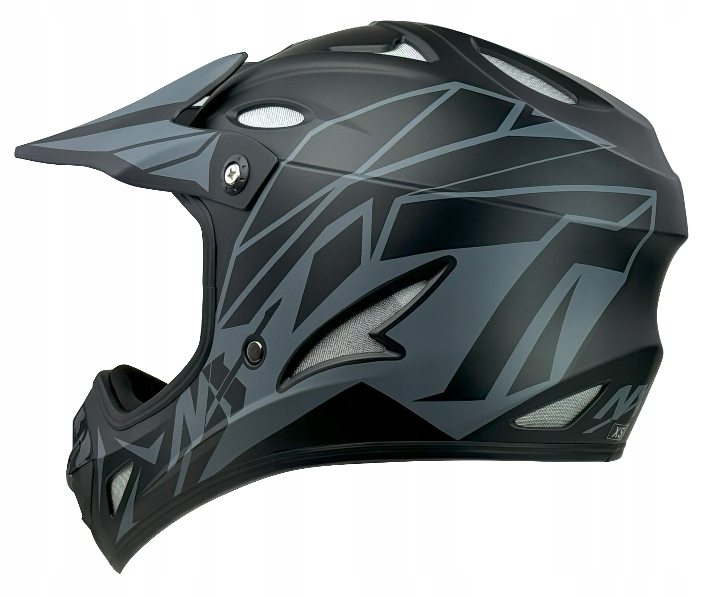 KASK ROWEROWY DOWNHILL NX EXTREME r.L | FREE RIDE|KASK ZJAZDOWY|900g LEKKI Kod producenta KASK NX DH EXTREME B KASK ROWEROWY DOWNHILL