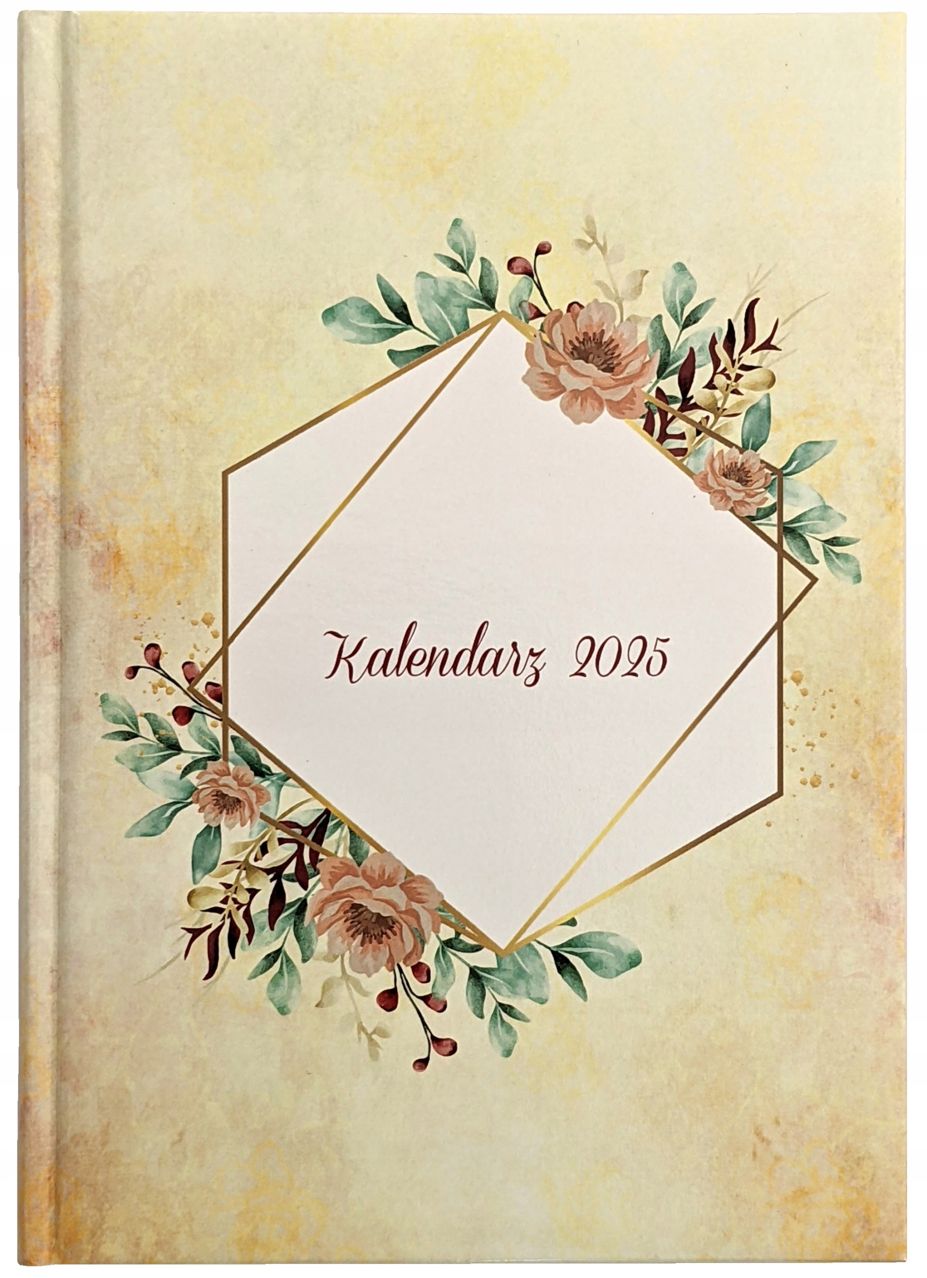 Kalendarz 2025 A5 dzienny SOBOTA NIEDZIELA OSOBNO pastele