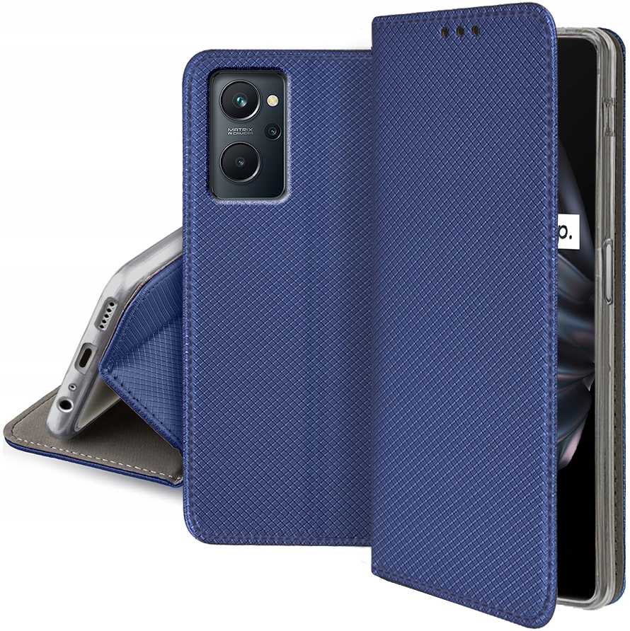 

Etui S-Magnet Case Szkło 9H do Realme 9i