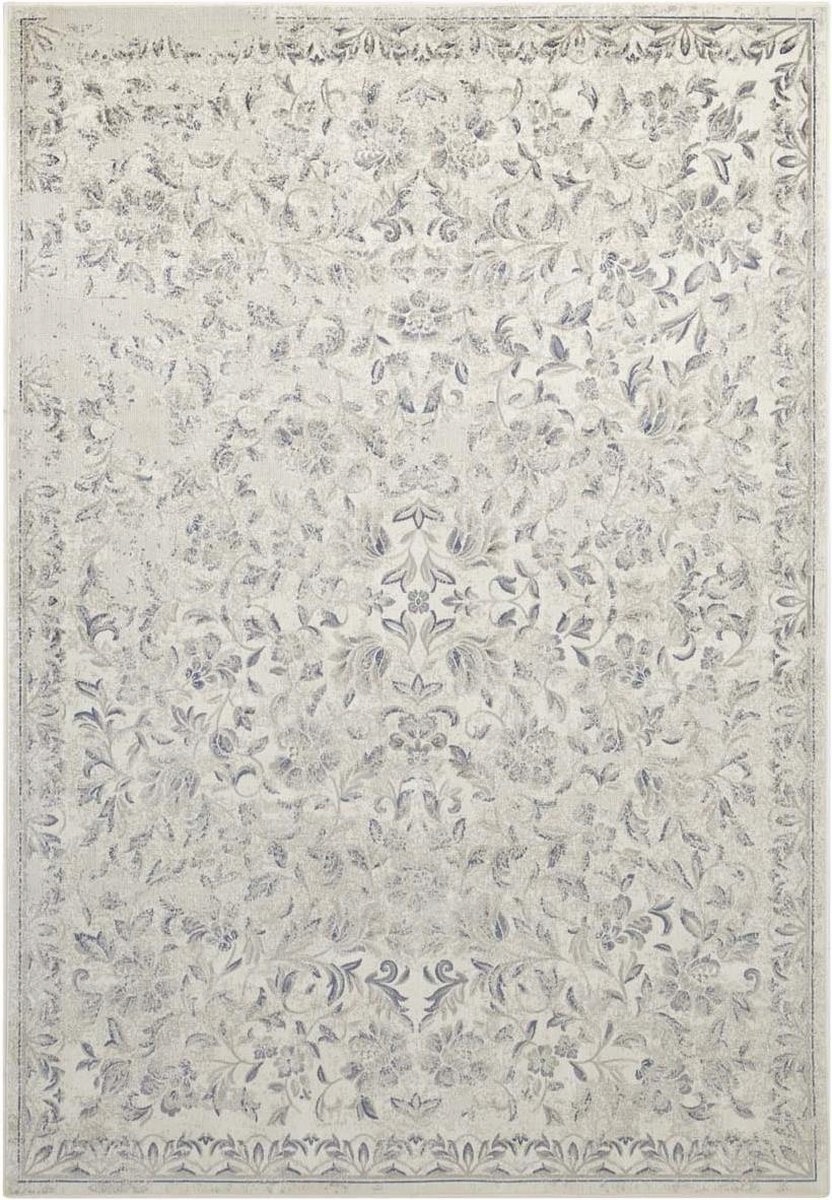 Koberec z viskózy, klasický vzor s příměsí bavlny 160 x 230 cm