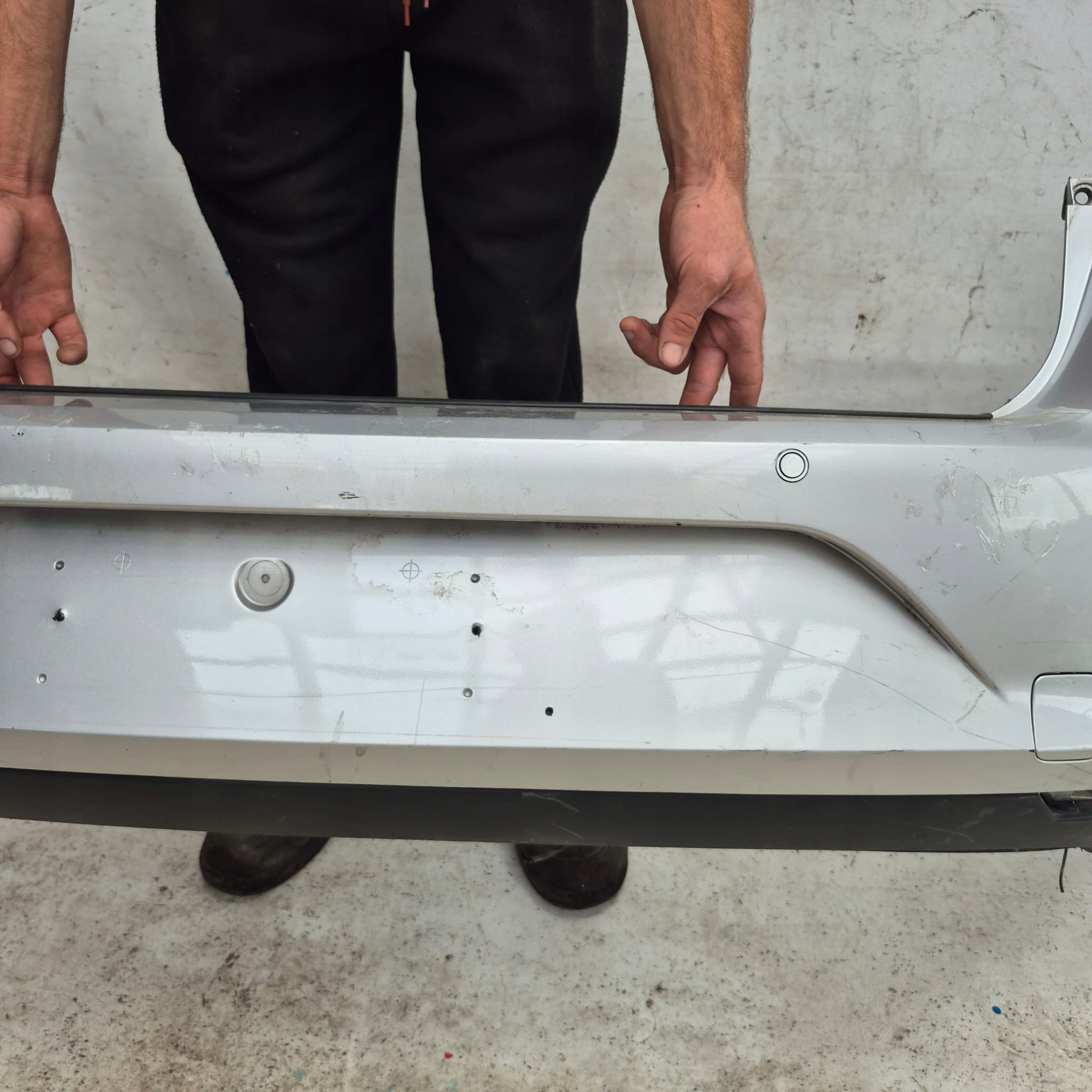 SEAT LEON III 3 KOMBI 12-16 bumper rear part rear PDC