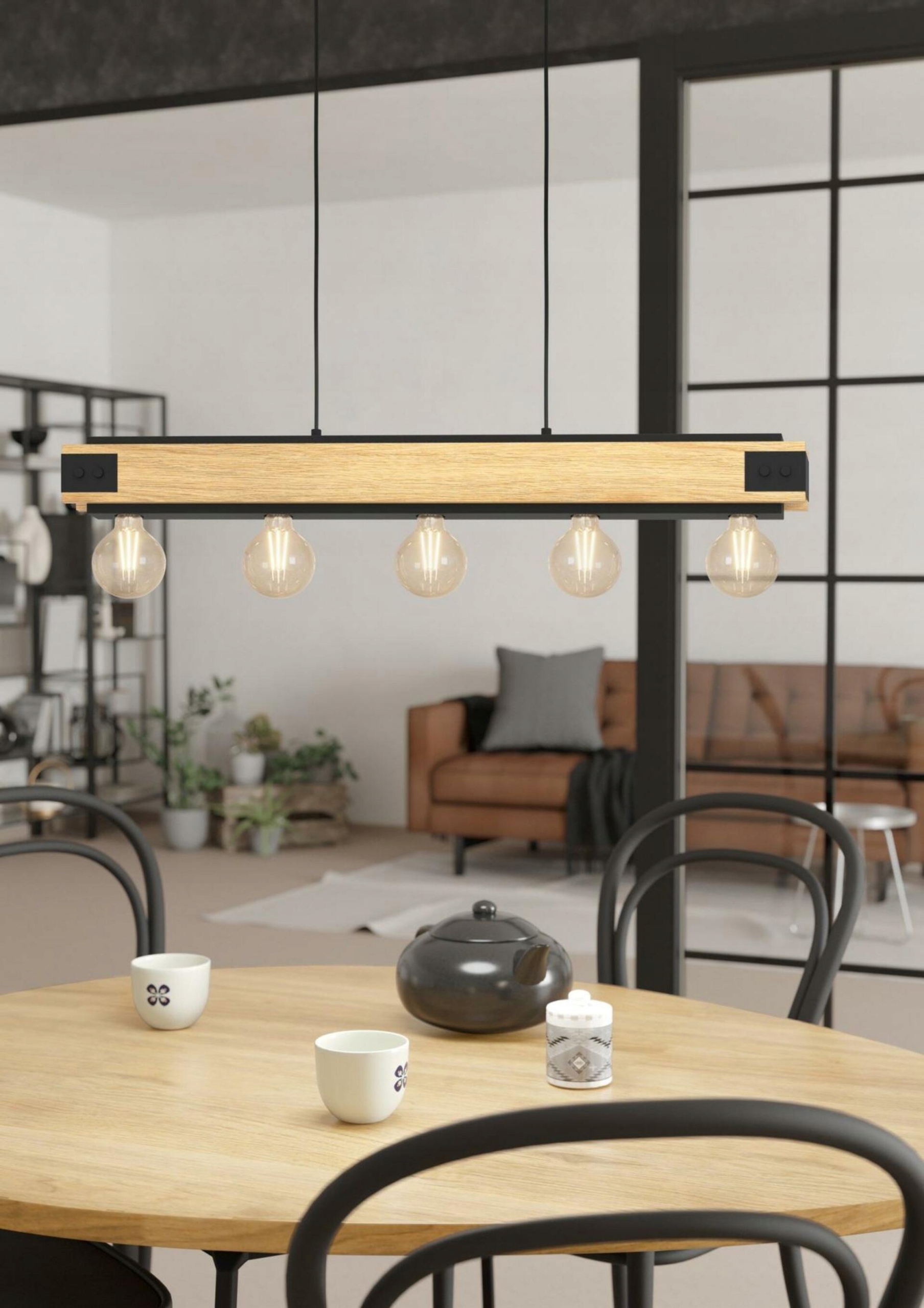 Eglo Závesné svietidlo Layham 43468