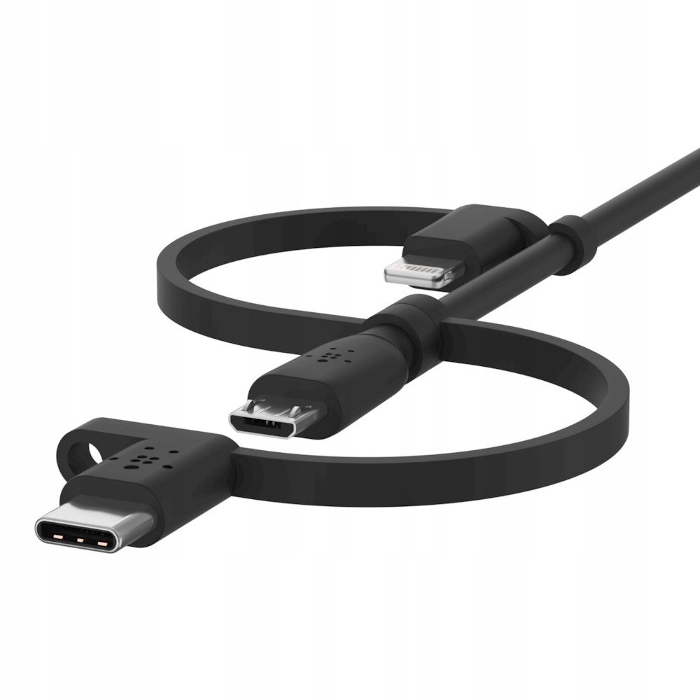 Kabel/Adapter Universal Cable Lightning/Micro/USB-C Długość kabla 1 m