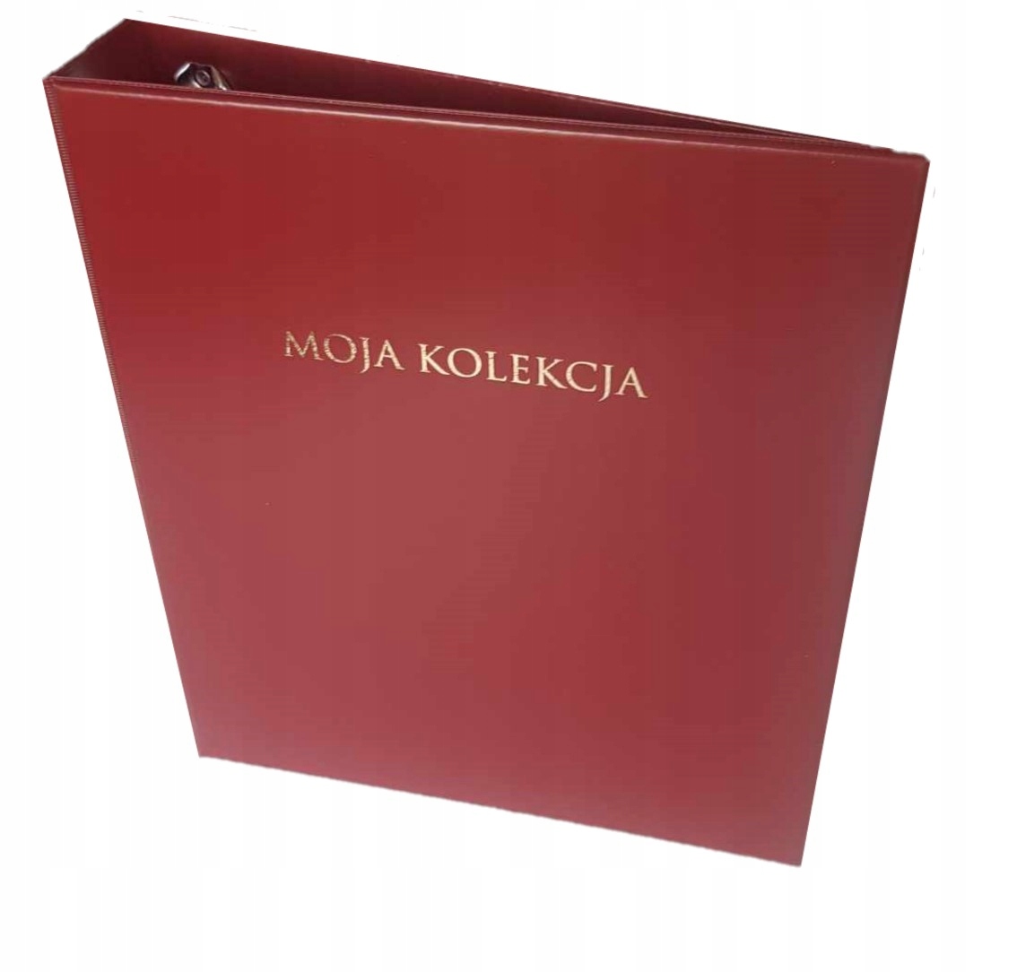Album Klaser Na Známky A4 Premium 32 Str Univerzální Červená MM-Sbírky