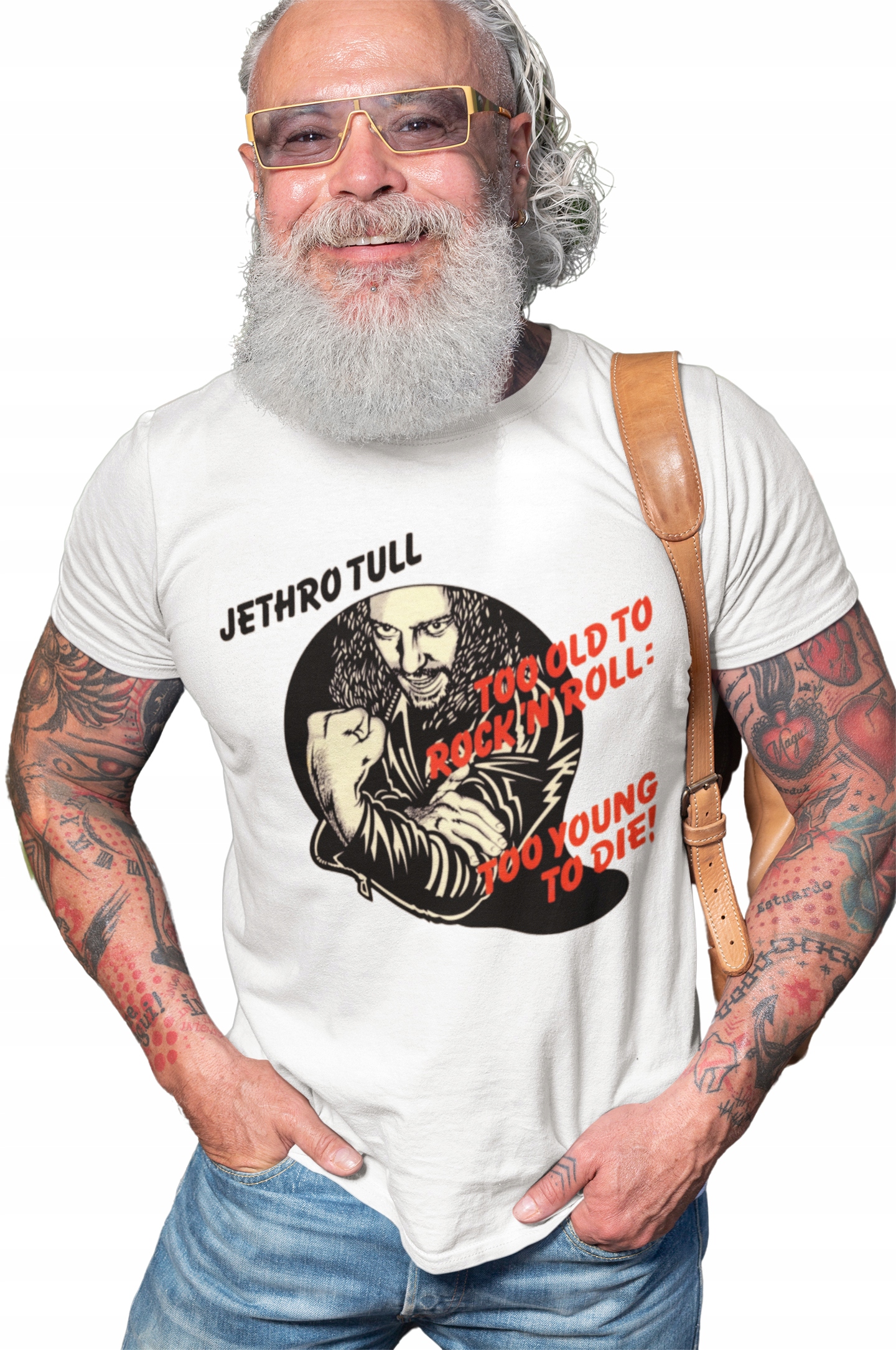 

Koszulka Męska Jethro Tull T-shirt Prog Rock L