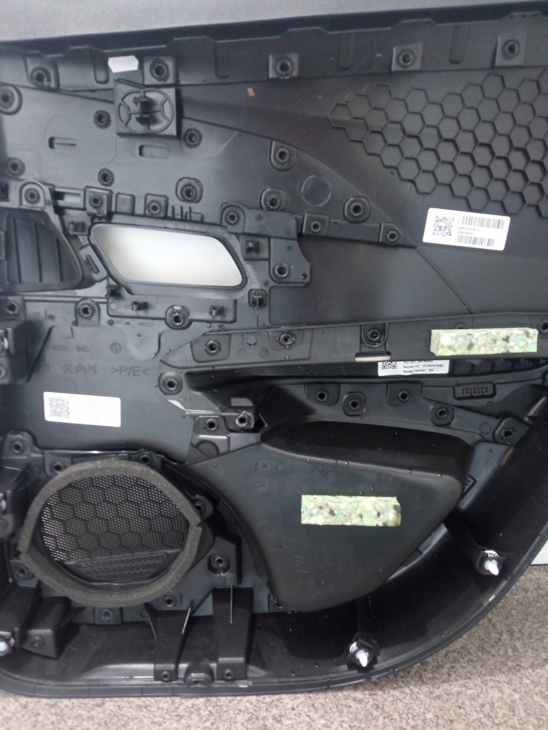 upholstery side left rear part EU Peugeot 2008 II (2019- )