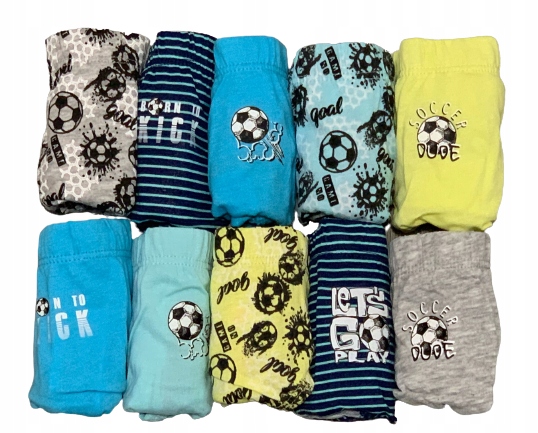 

Majtki slipki mix Primark 3-4 lata 104 cm 10 szt.