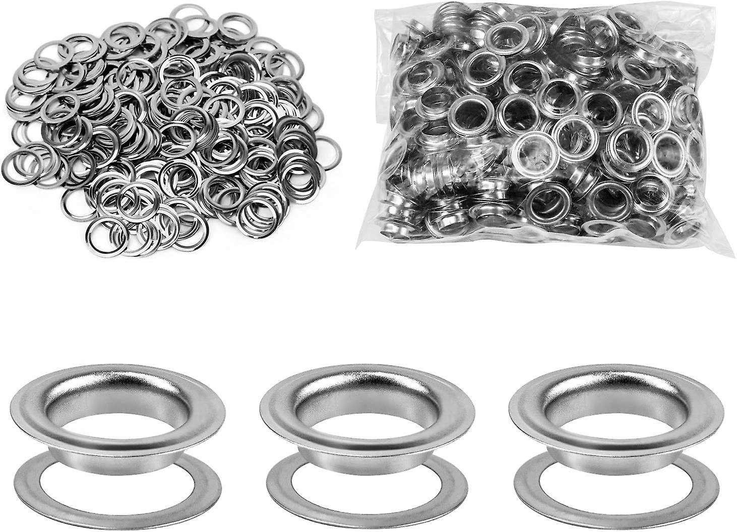 Oczka Do Banerów Ze Stali Nierdzewnej Do Oczkarki Ręcznej 10 mm 500 sztuk