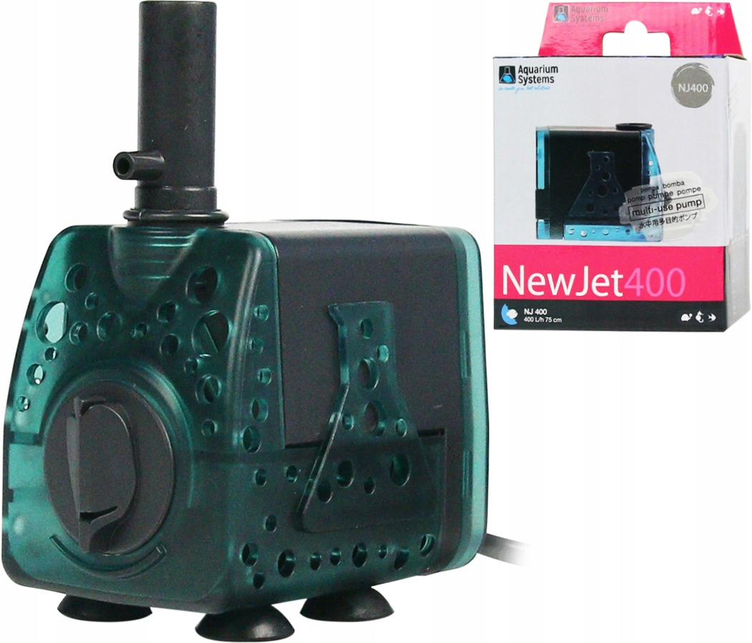 

Aquarium Systems NewJet 400l/h 5,5W Pompa obiegowa