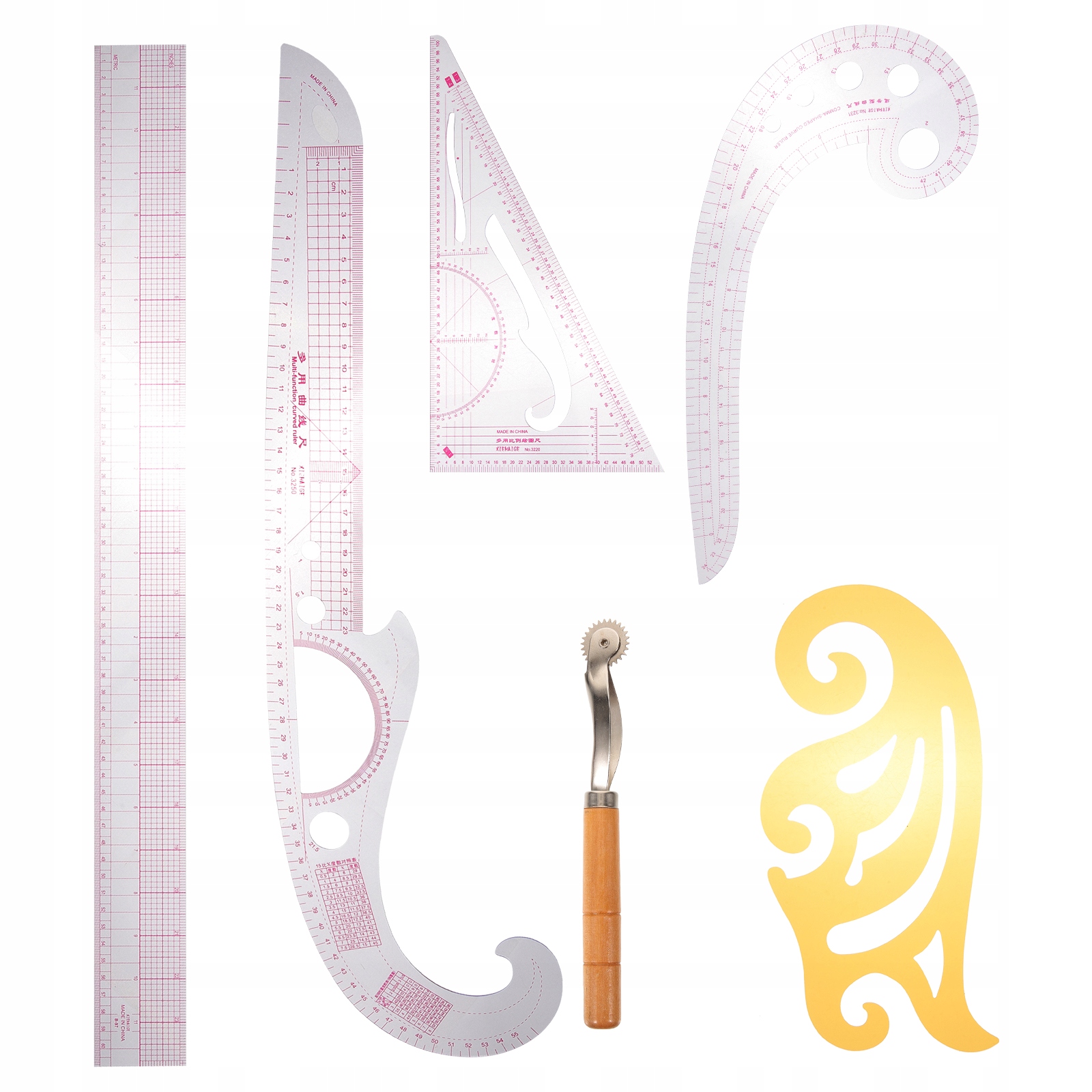 Wielofunkcyjna linijka do patchworku