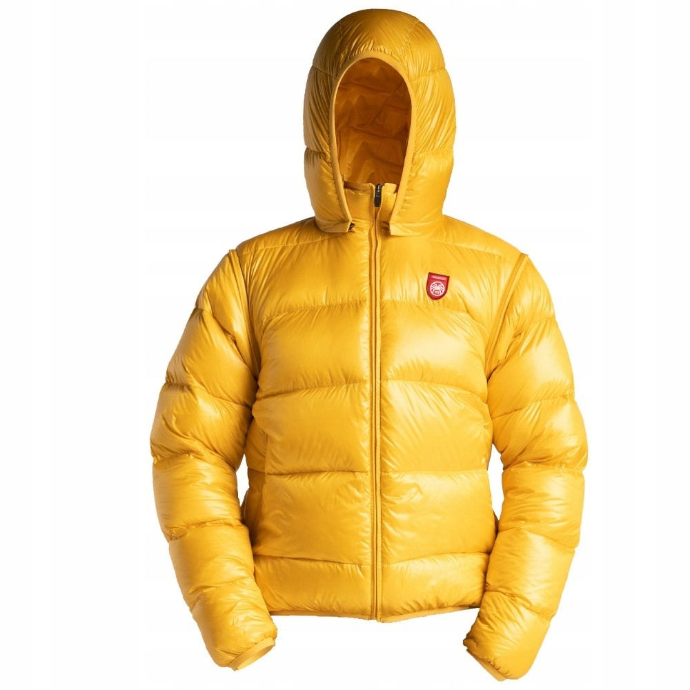 Kurtka zimowa puchowa kamizelka 2w1 unisex Pajak Eskimo gold S