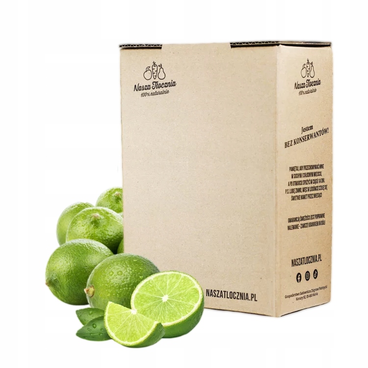 Šťáva Limetka 100% Lisovaná z limetky bez cukru, nelisovaná, Nfc 3000 ml