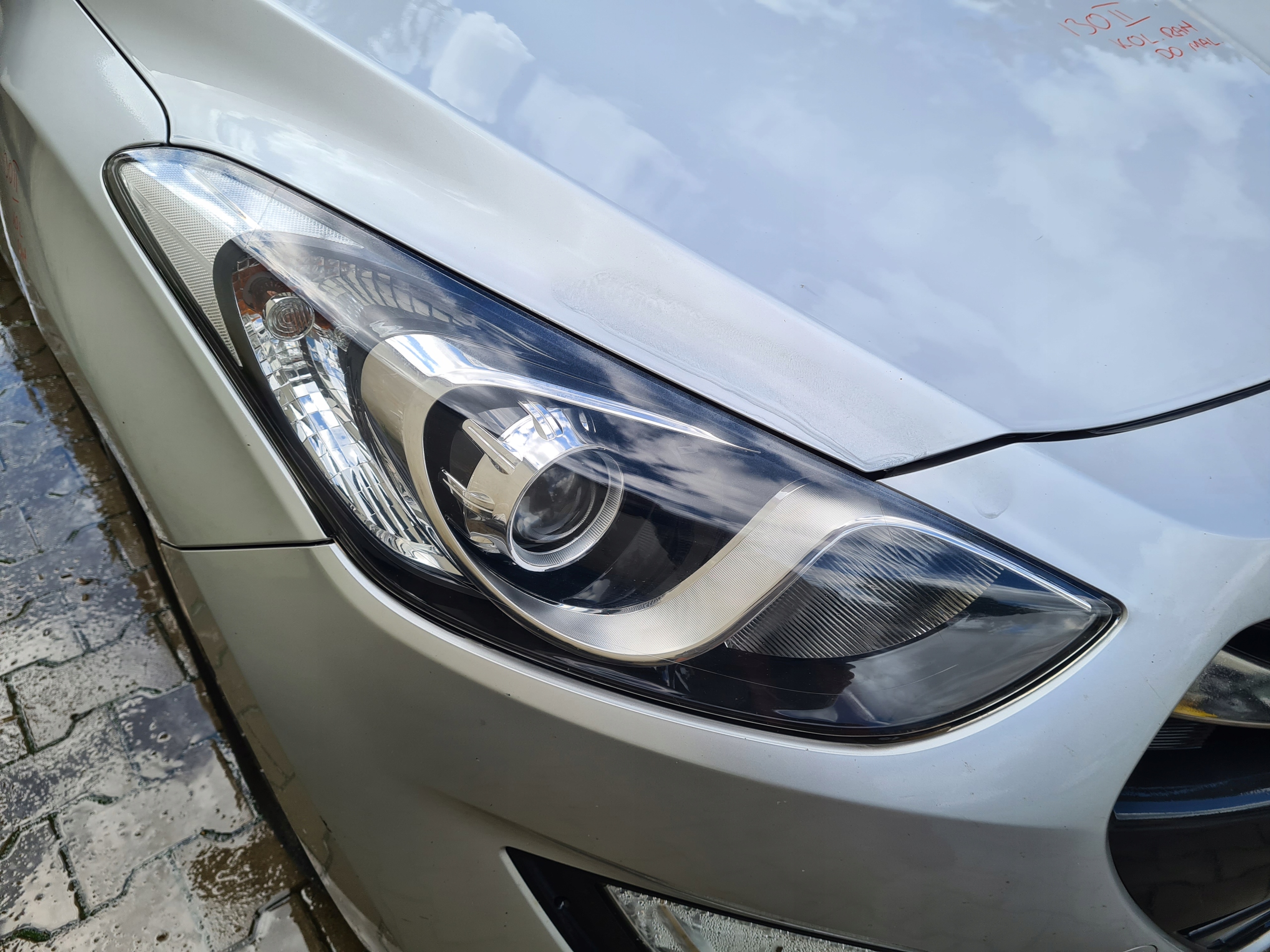 HYUNDAI I30 II light left front lens EUROPA 2012