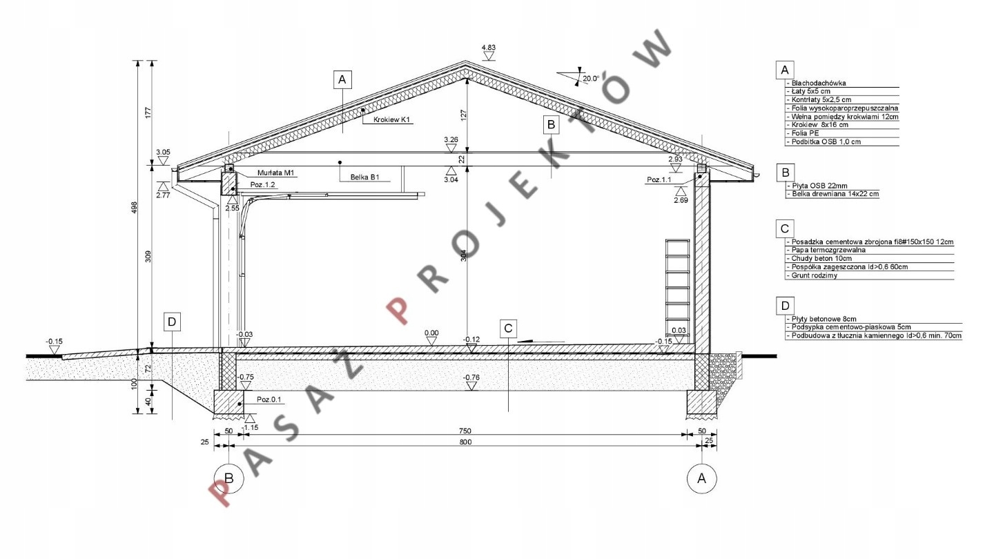 BUDYNEK GOSPODARCZY G011C Marka inna