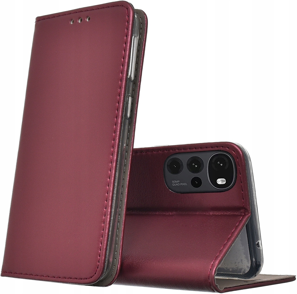 

Etui skóra Magnet Szkło do Motorola Moto G22