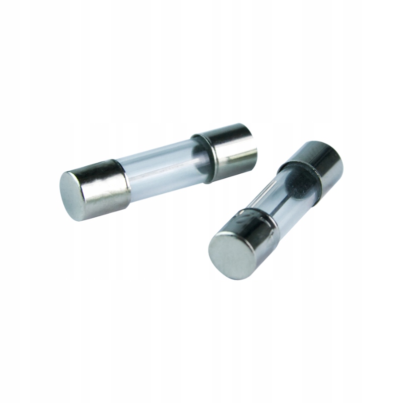 Bezpiecznik szklany, 20 mm, 1A, 2 szt. Stan opakowania oryginalne