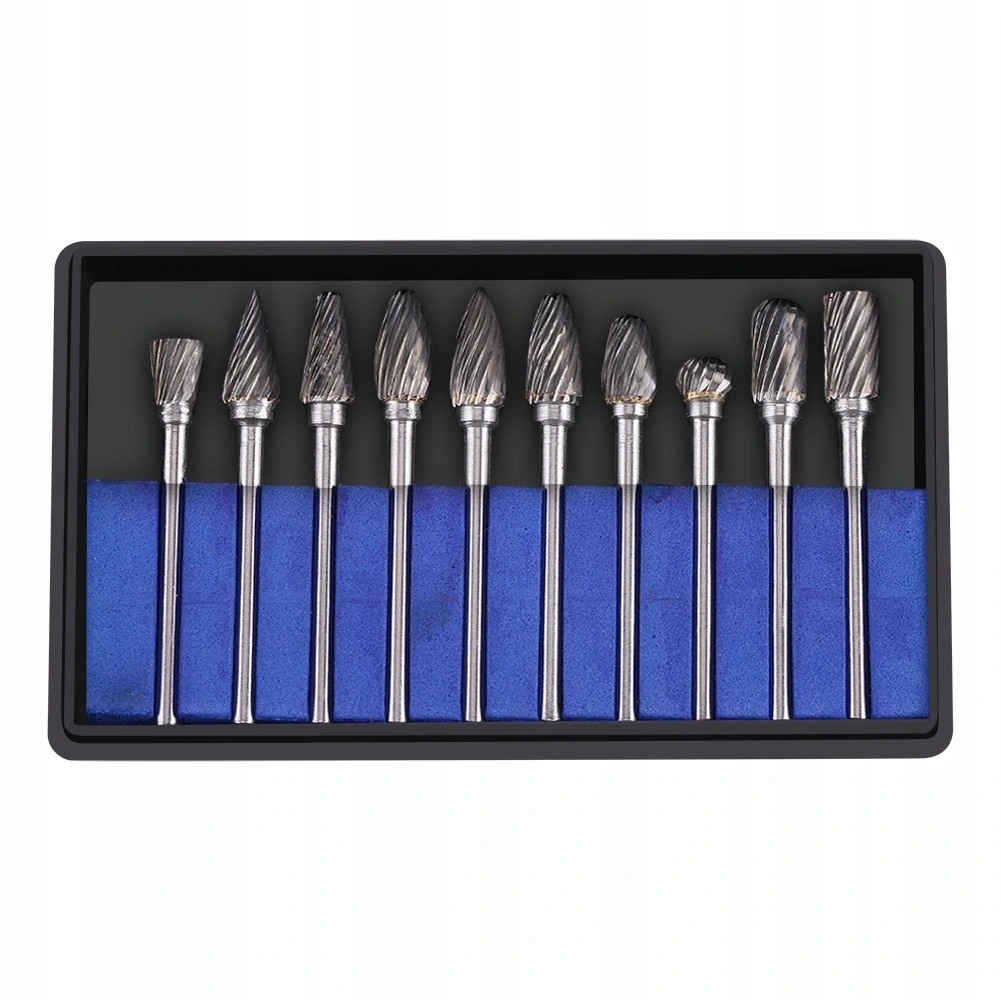 ZESTAW FREZY PILNIKI DO METALU WĘGLIK WOLFRAMU