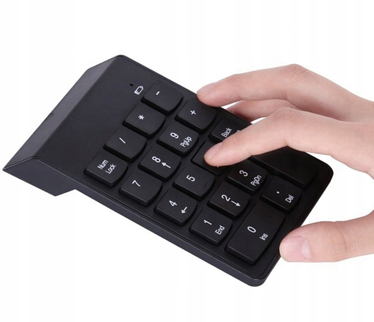 KLAWIATURA NUMERYCZNA BEZPRZEWODOWA DO LAPTOPA PC SLIM USB 2.4GHz AK86A Kod producenta APT_AK86A