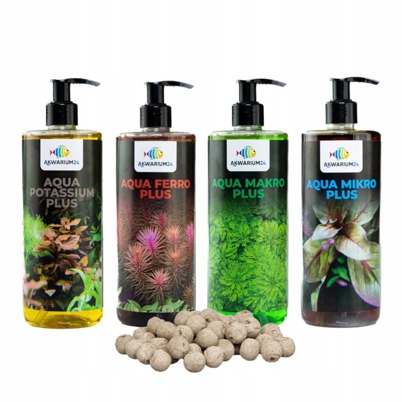 Makro Hnojiva Mikro Ferro Potas 4x500 ml Rašelinové Kuličky