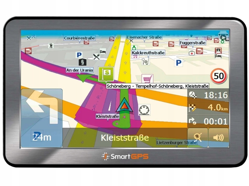 Nawigacja samochodowa Smart SG777 Eu Dożywotnio