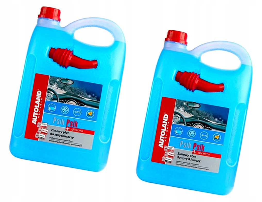 AUTOLAND PSIK ZIMOWY PŁYN DO SPRYSKIWACZY 4L 2SZT. N1Q12