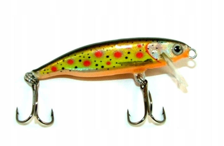 Wobler pstrągowy Hunter Yoda 5cm 3,5g kolor Tr