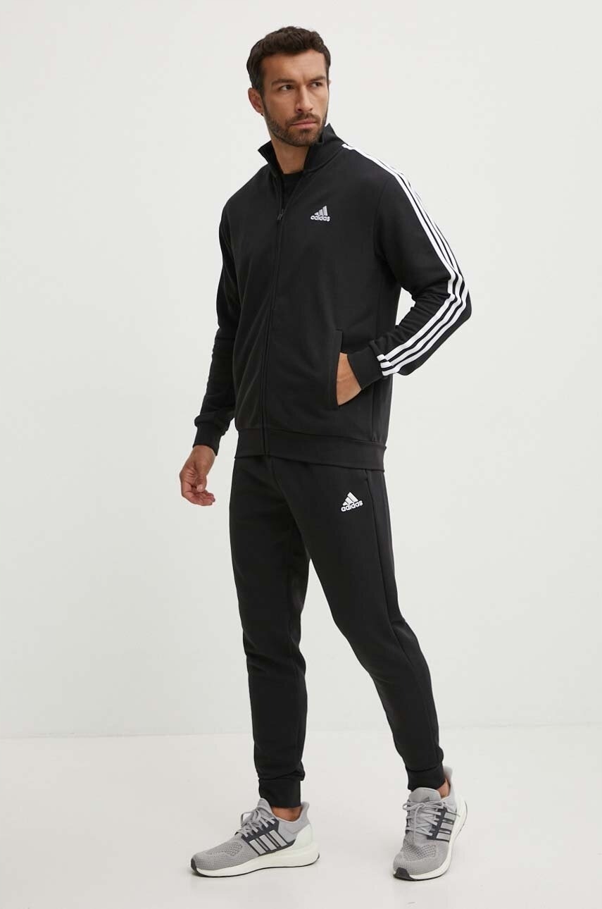 Adidas Nový Teplákovka Pánský Bavlna 3-Stripes French Terry Track Suit IC6766 XXL