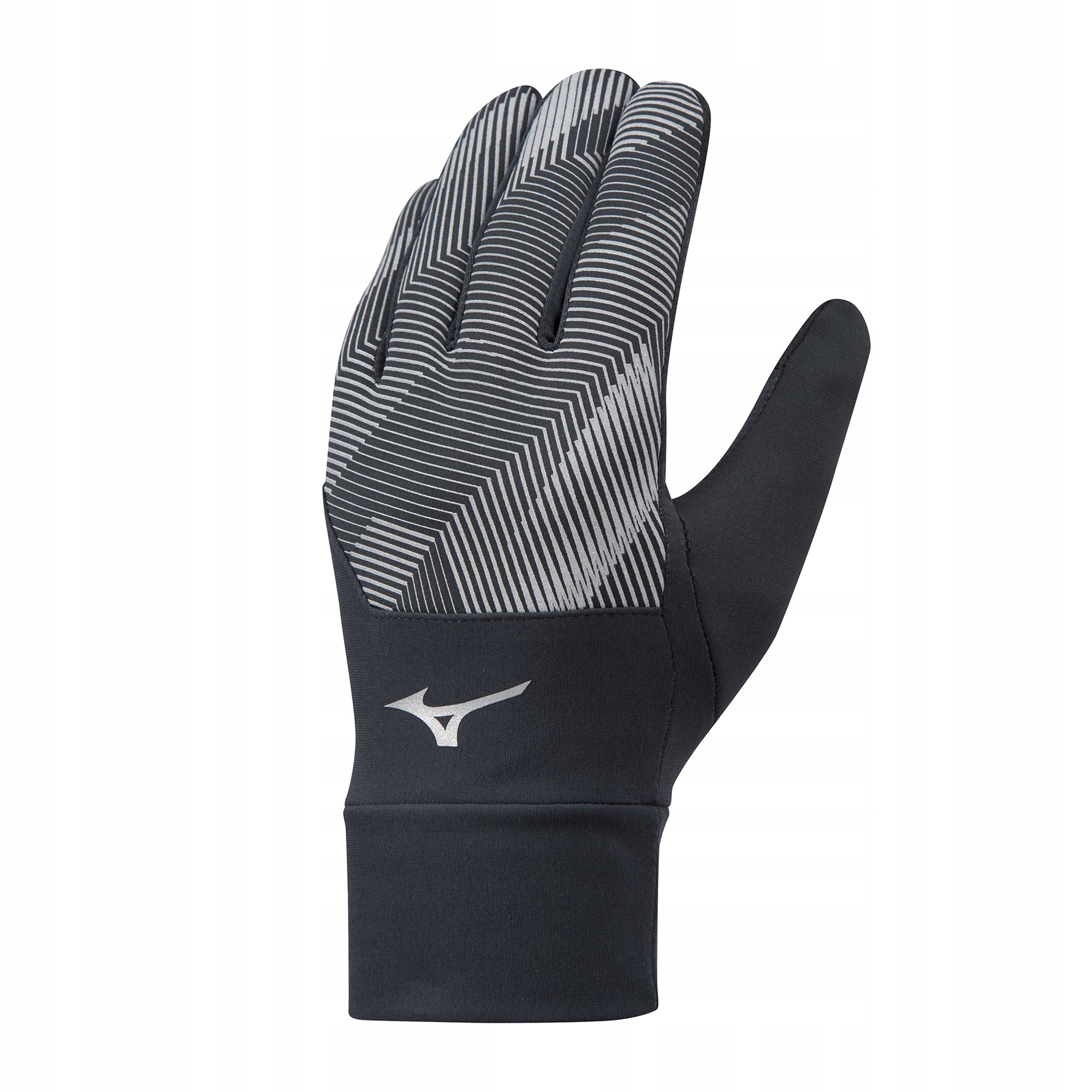 Rękawiczki do biegania Mizuno Windproof black/black M