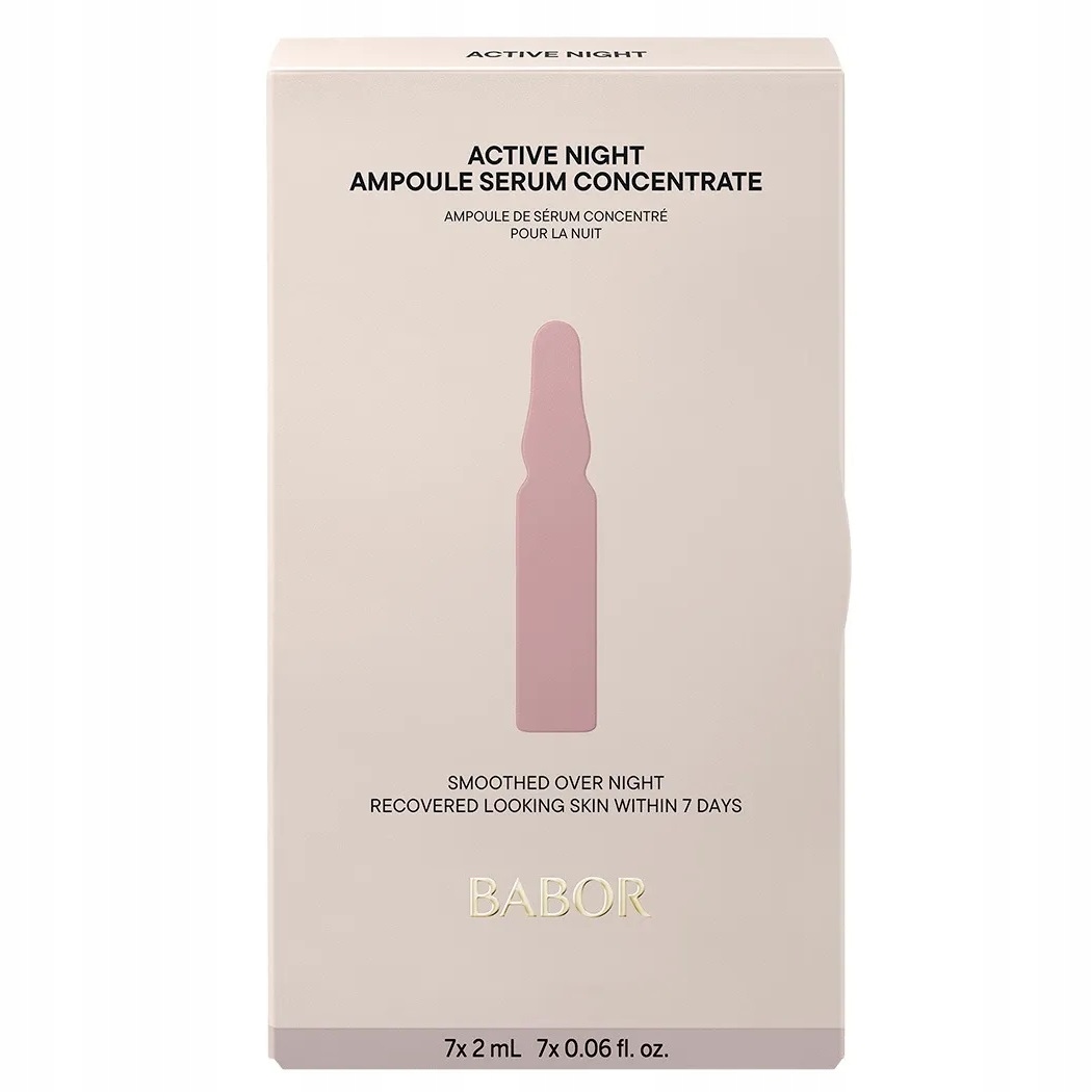 Babor Ampoule Concentrates Active Night Ampule Na Obličej 7X2 ml