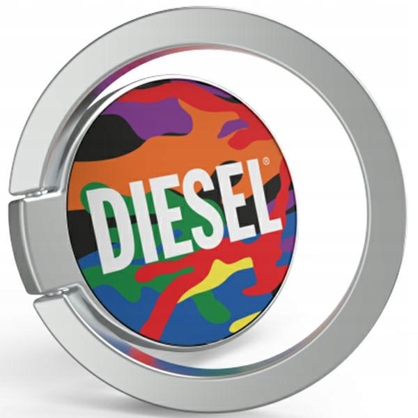 Uchwyt do telefonu Diesel Universal Ring Camo, wielokolorowy 44336